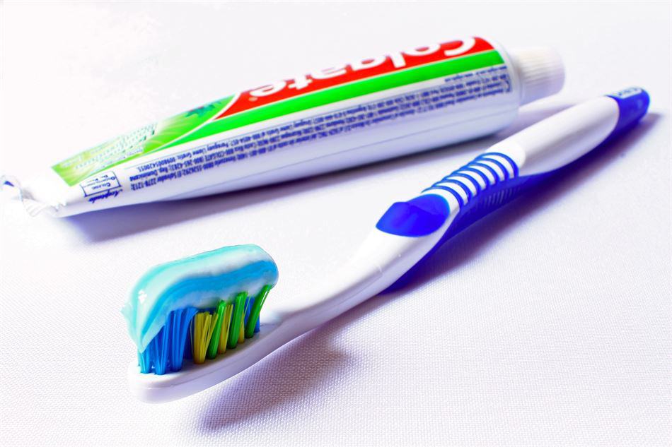 Colgate Toothpaste and toothbrush