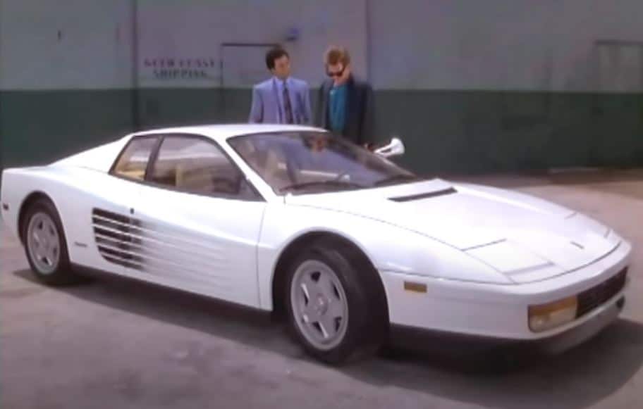 Ferrari Testarossa Car From Miami Vice