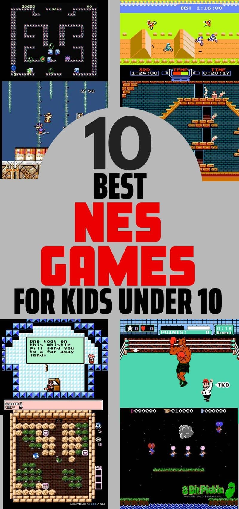 Best NES games for kids