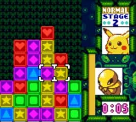 Pokémon Puzzle Challenge Gameplay