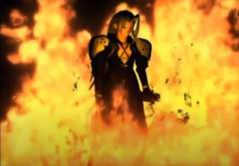 Sephiroth From Final Fantasy VII on PS1