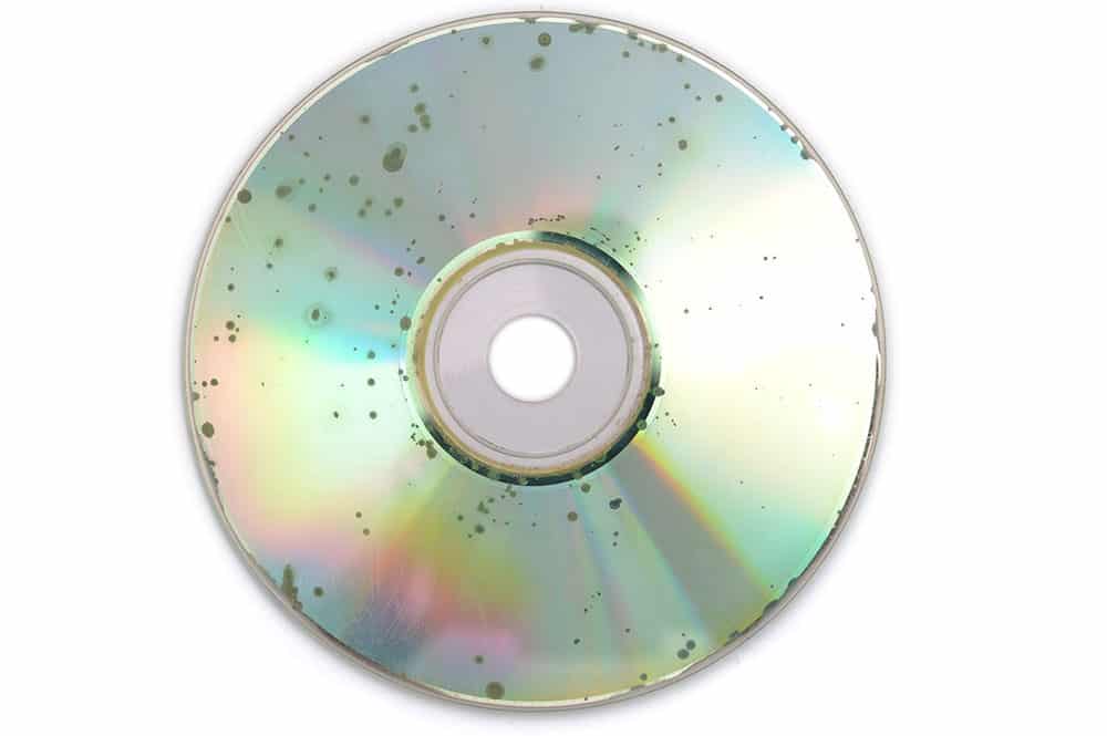 Gaming CD Damaged By Disc Rot