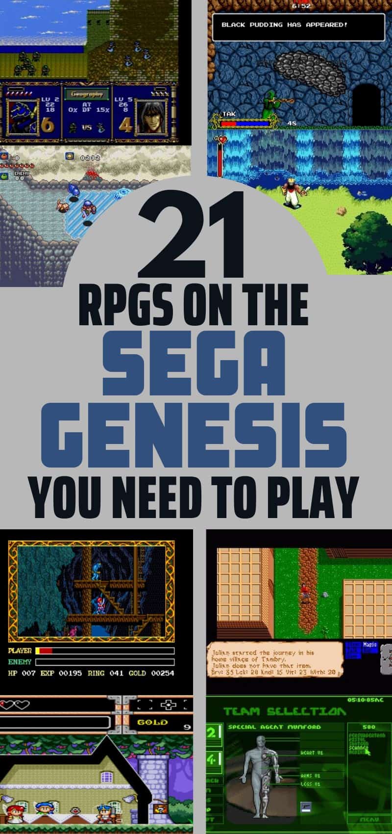 Best Roleplaying Games On The Sega Genesis