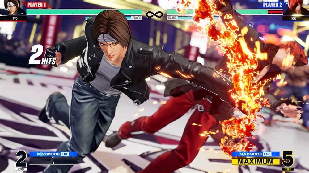 Kyo Kusanagi in The King of Fighters XV