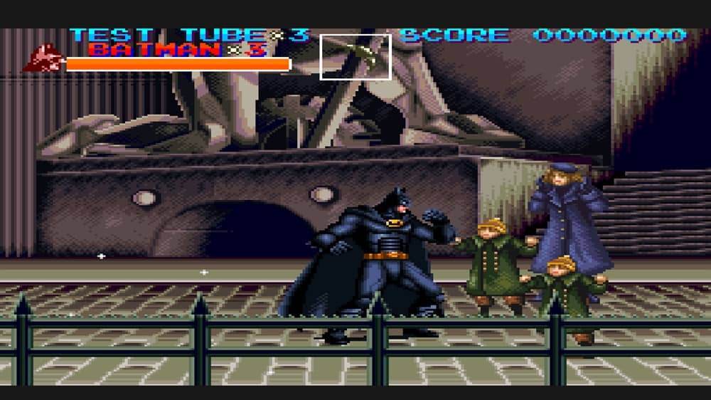 Batman Returns SNES Beat 'Em Up