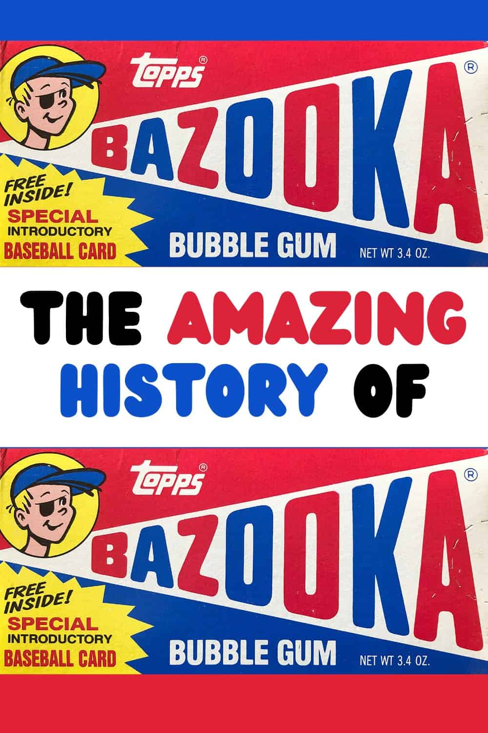 Bazooka Bubble Gum Started in 1947