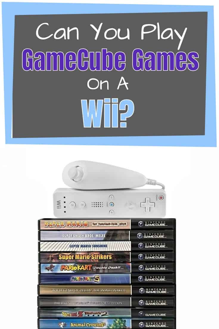 GameCube games are compatible with the Wii