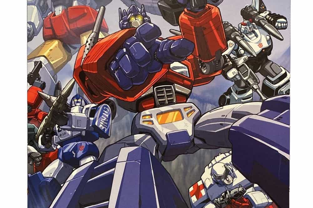 Optimus Prime and his Autobot brothers