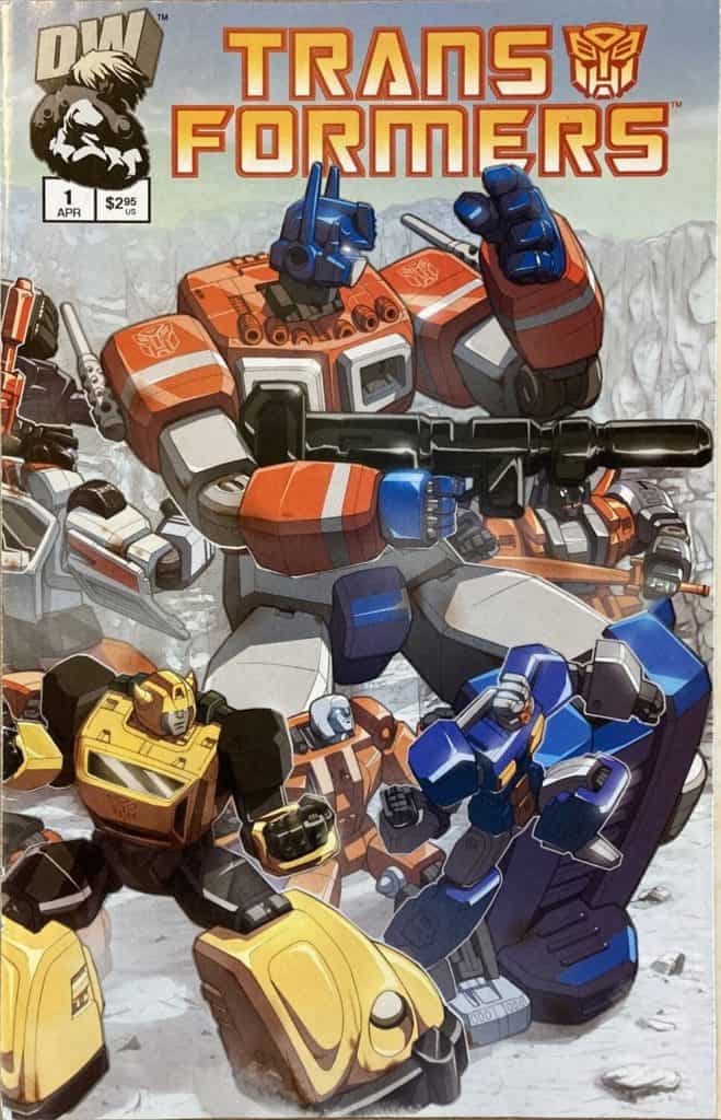Transformers Generation 1 comic by Dreamwave Productions