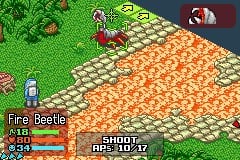 Rebelstar Tactical Command for GBA