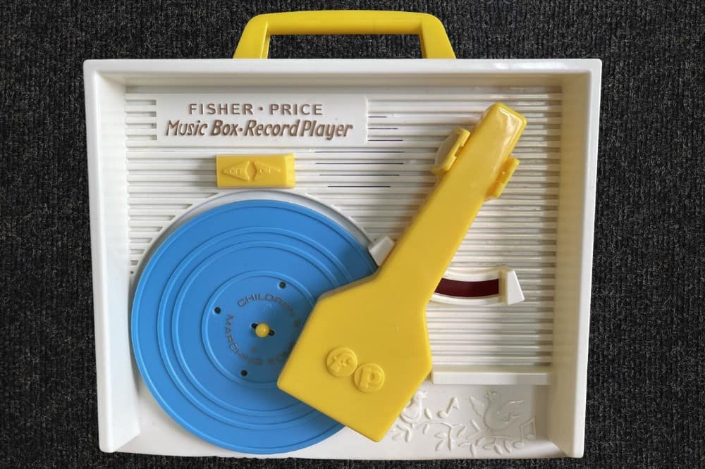 Fisher Price Music Box Record Player from 1971