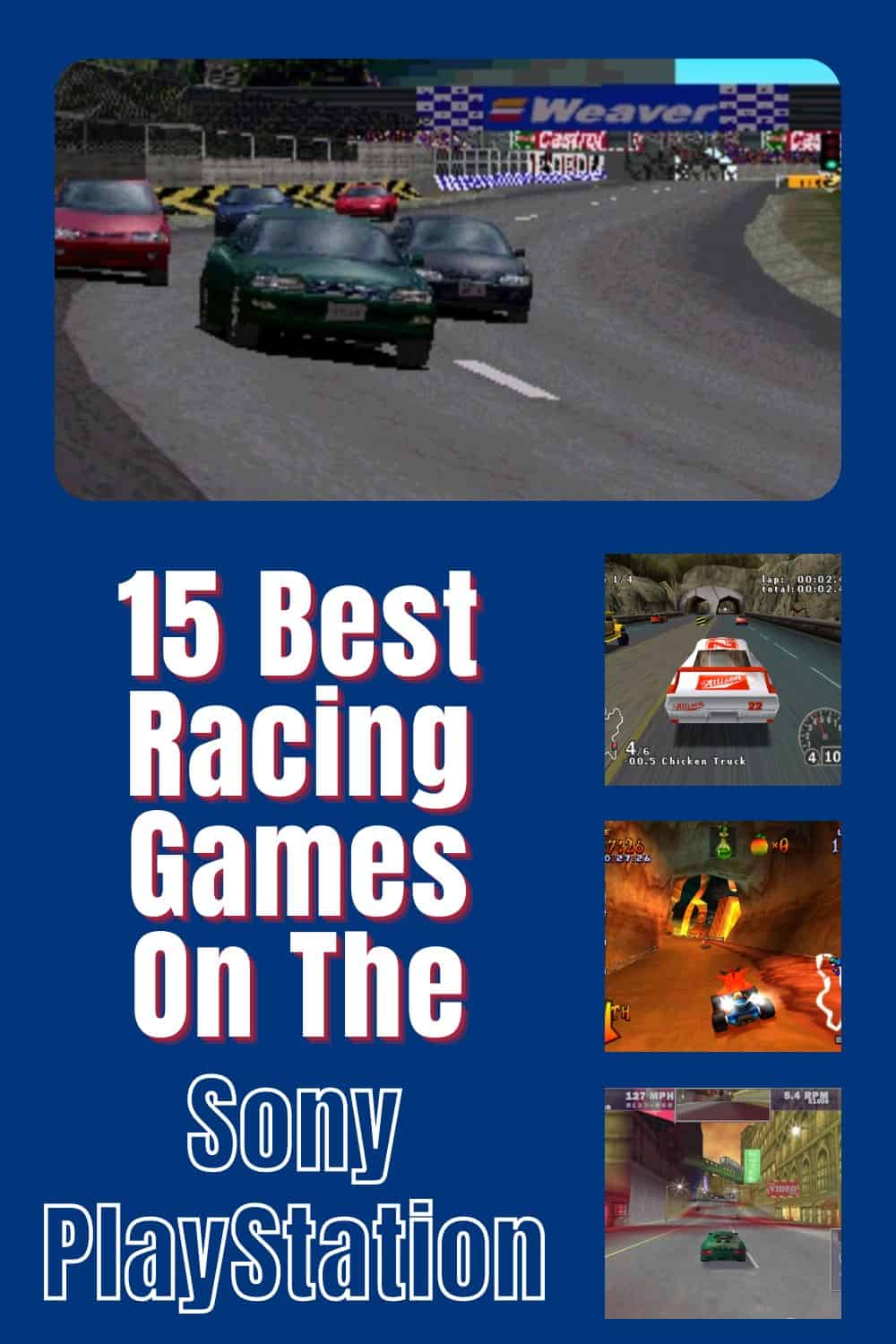 What is the best racing game for the PlayStation 1?