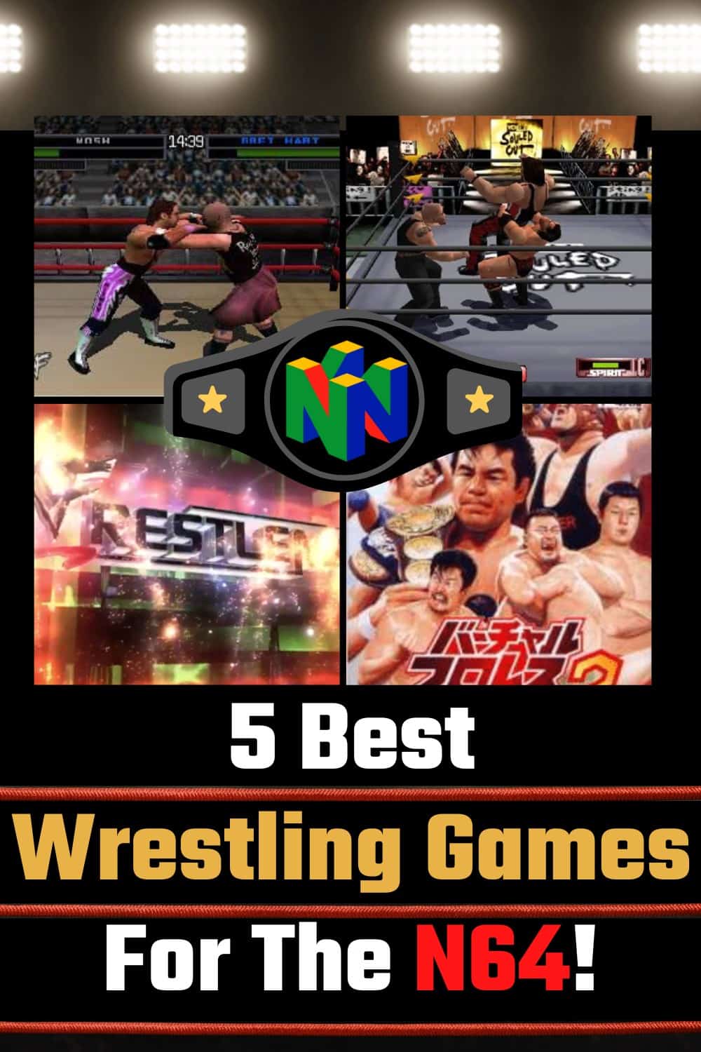 Best Pro Wrestling Games for Nintendo 64