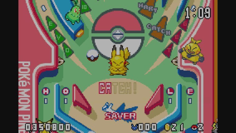 Pokémon Pinball Ruby and Sapphire for gameboy advance