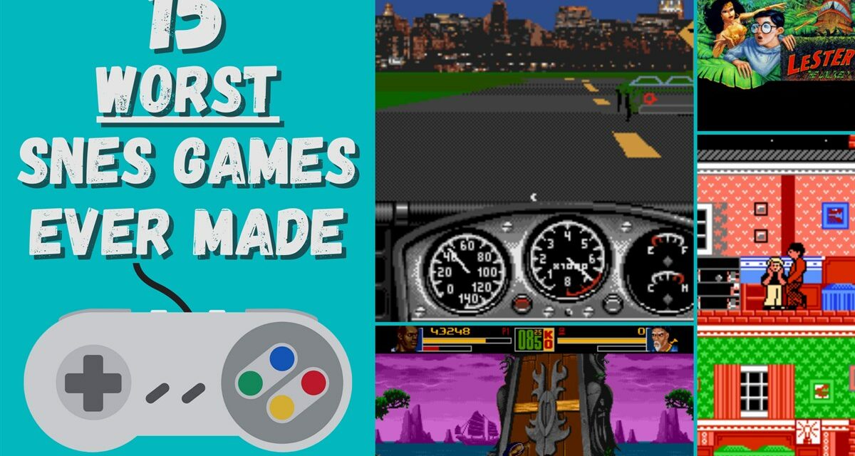 The 15 Worst SNES Games You Should Avoid!