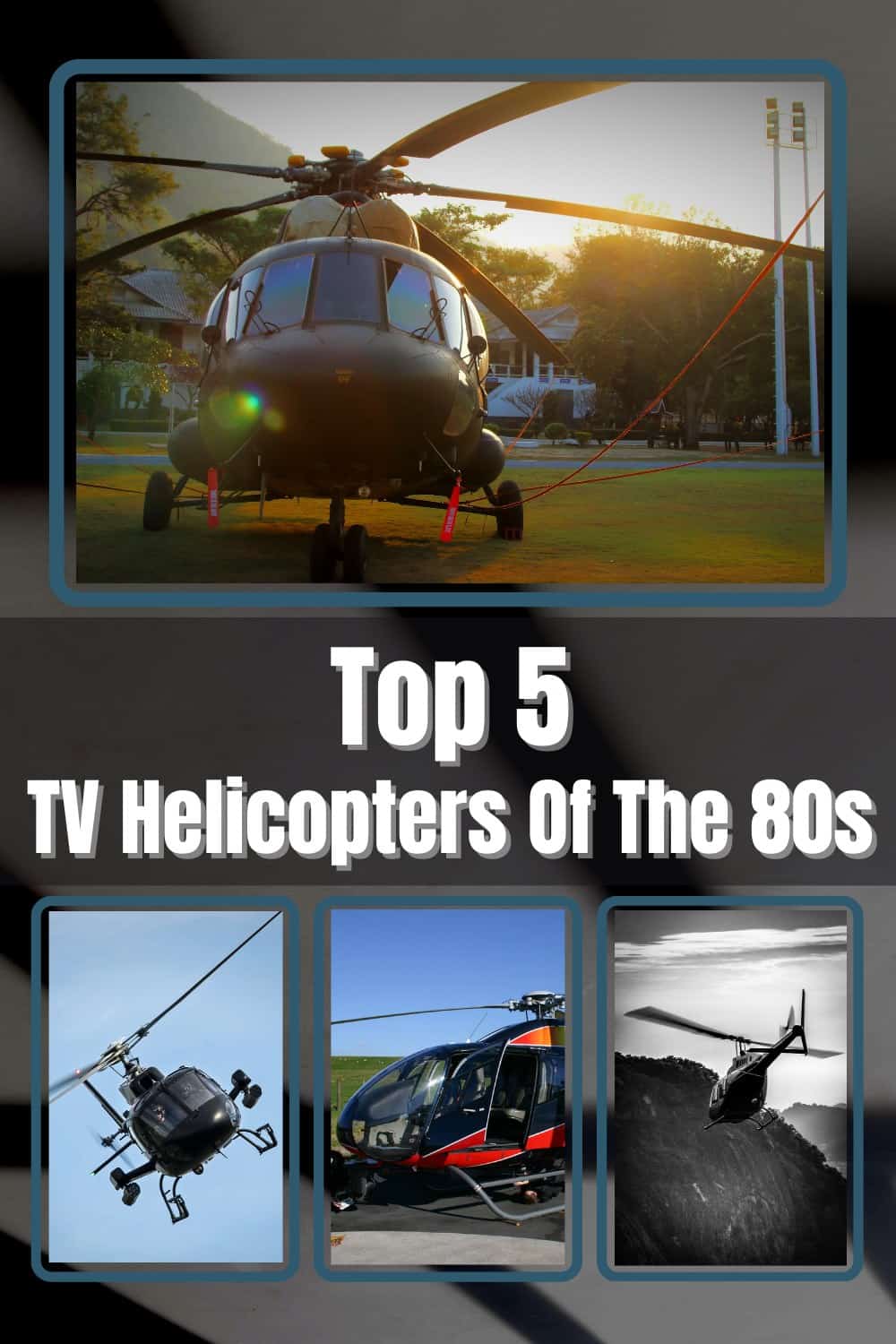 80s TV shows with Helicopters