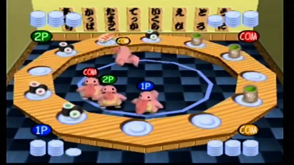Sushi-Go-Round is one of the best minigames from pokemon stadium