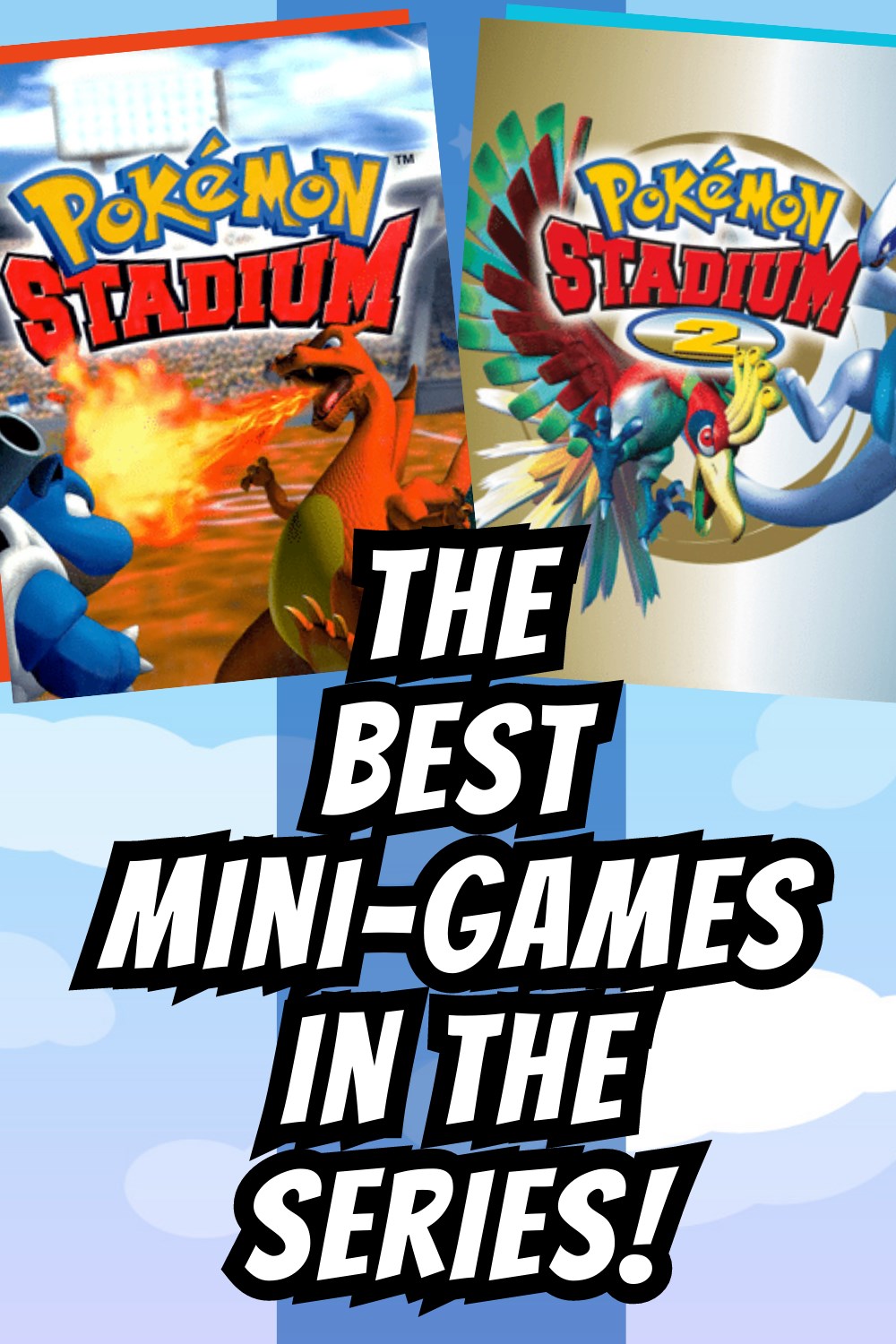The Best Mini-Games from Pokemon Stadium 1 and 2