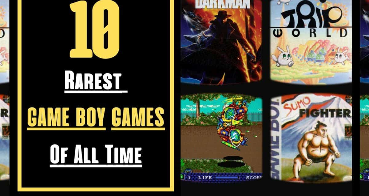 Top 10 Rarest Game Boy Games (And How Much They Cost Today)