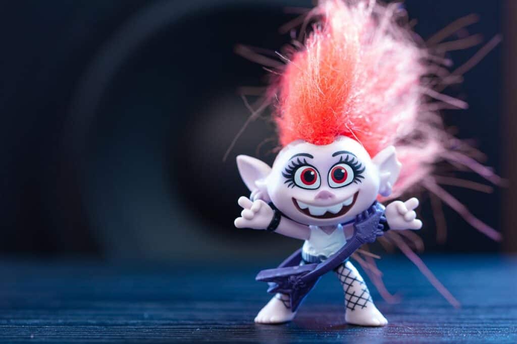 Queen Barb Troll Doll from DreamWorks Trolls World Tour