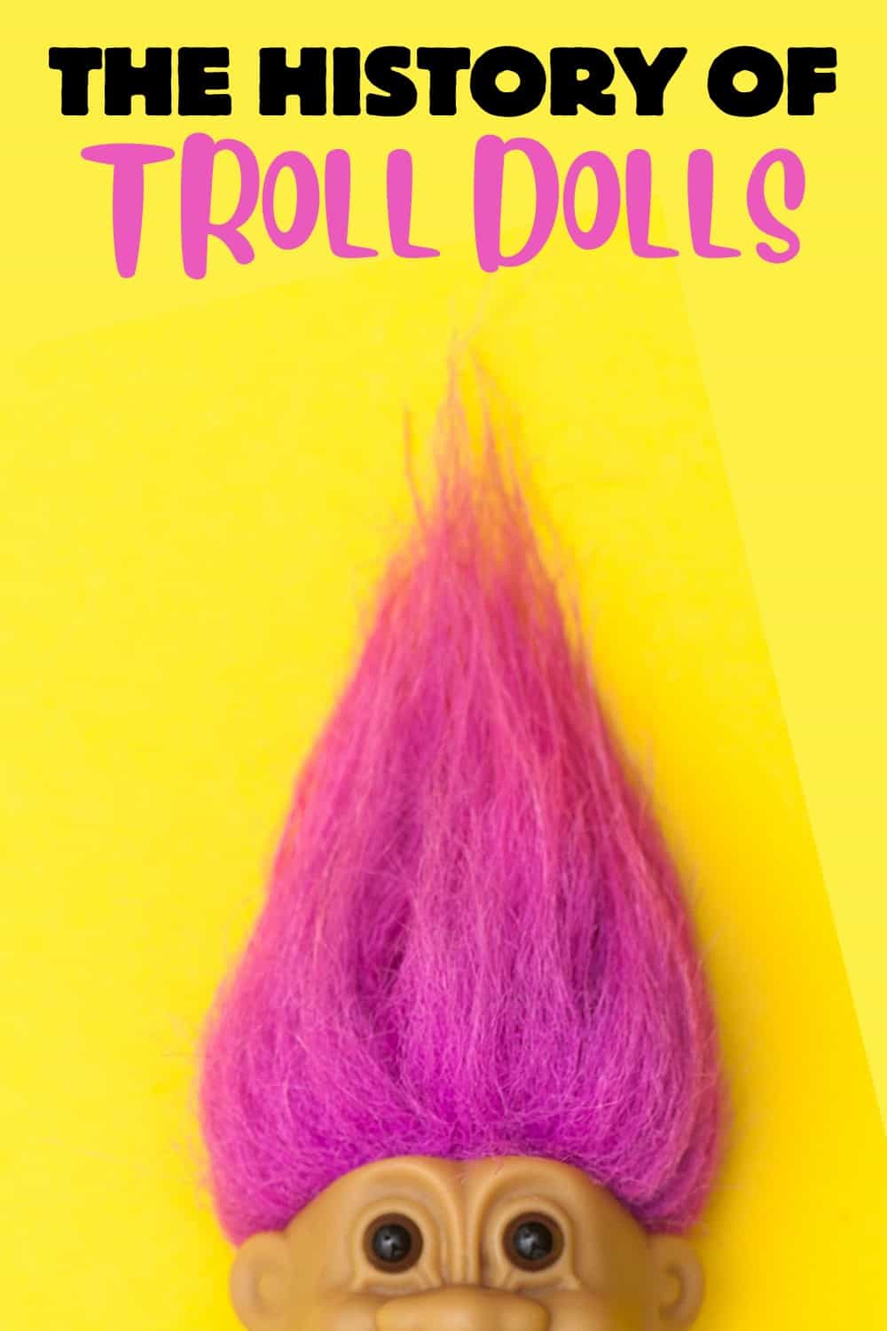 The first Thomas Dam Troll Doll was created in 1959