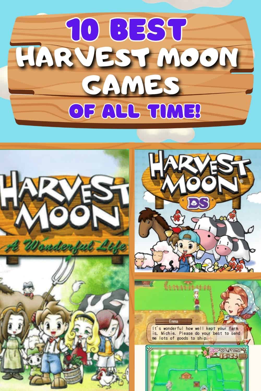 What is the best Harvest Moon game?