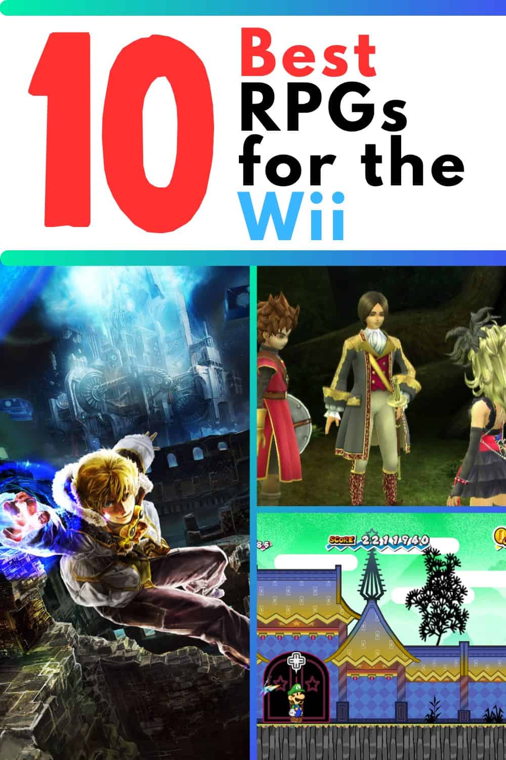 What is the best Wii RPG?