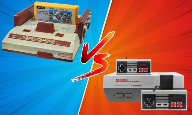 The American NES vs Japanese Famicom – What’s The Difference?