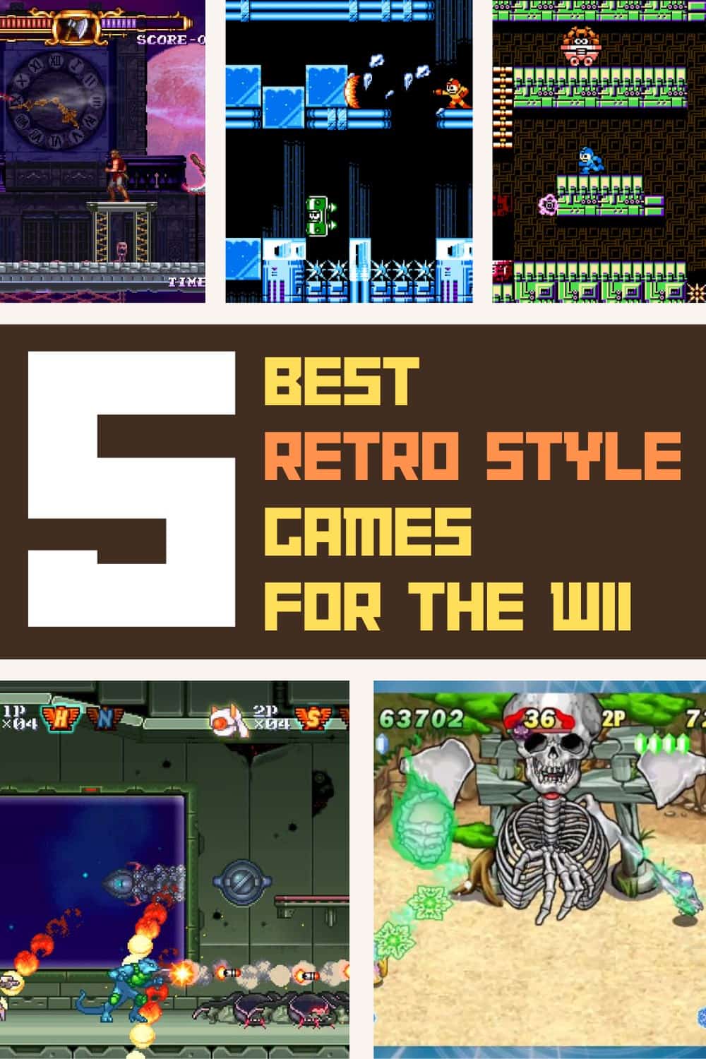 What are the best retro style Wii games?
