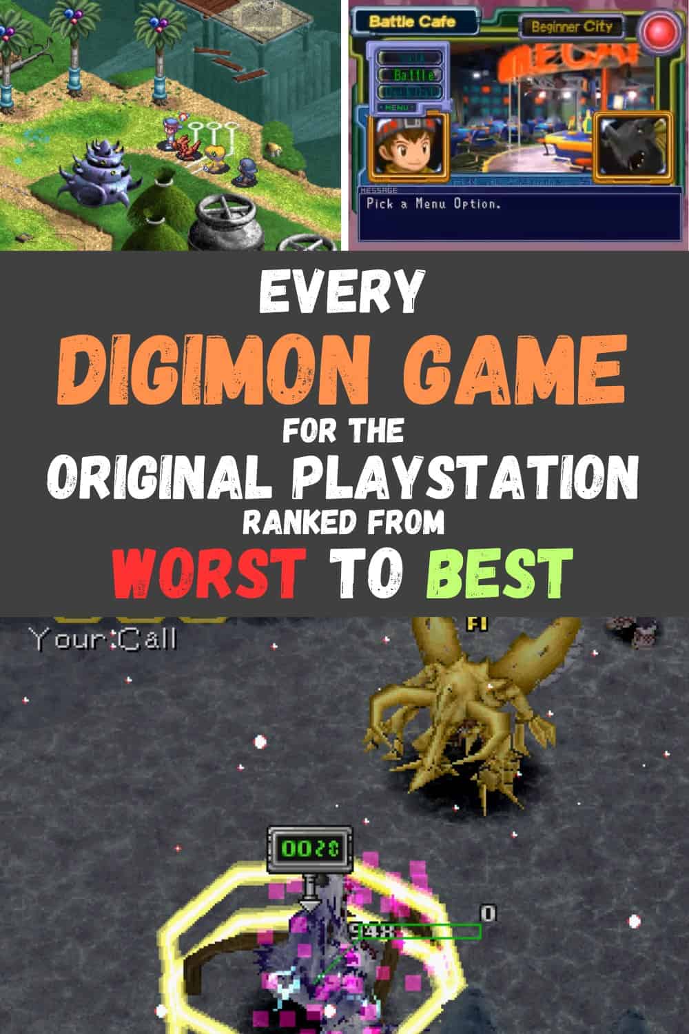 What is the Best Digimon game for PlayStation?