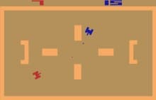 Combat 70s Atari game