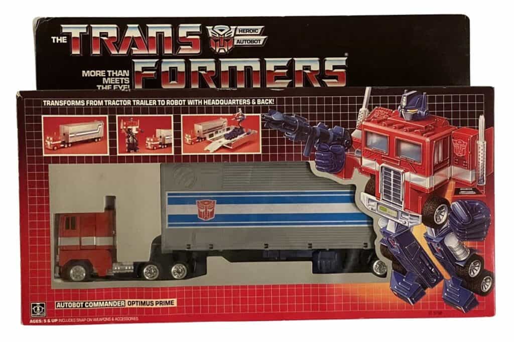G1 Optimus Prime Action Figure from 1984