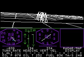 The original Flight Simulator game from 1979