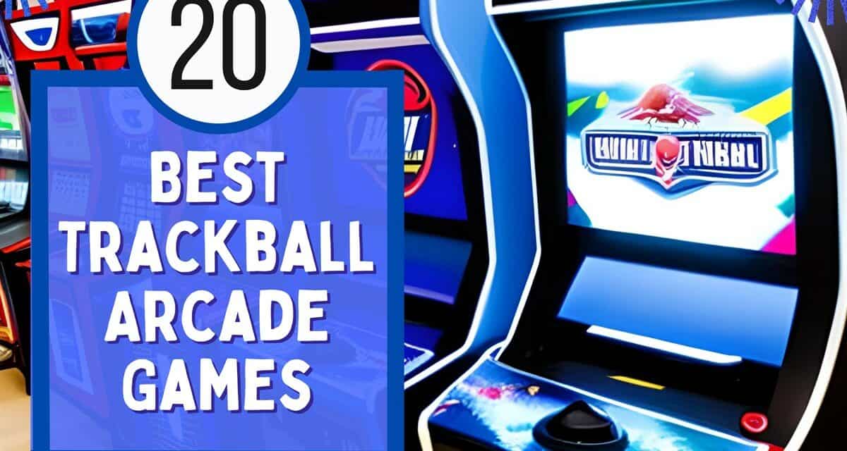 20 Best Arcade Trackball Games Of All Time!