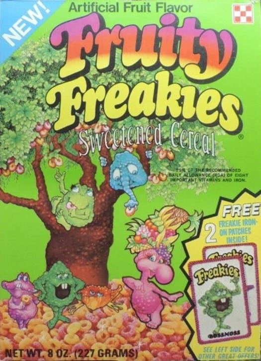Fruity Freakies Breakfast Cereal