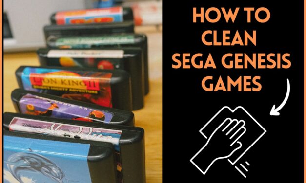 Best Way To Clean Sega Genesis Game Cartridges – Follow These Steps