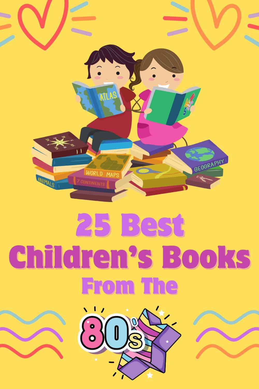 List of popular kids books from the 80s