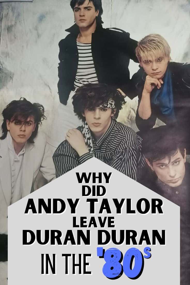 Andy Taylor left Duran Duran in 1986 because he was tired of just being the guitarist of the group
