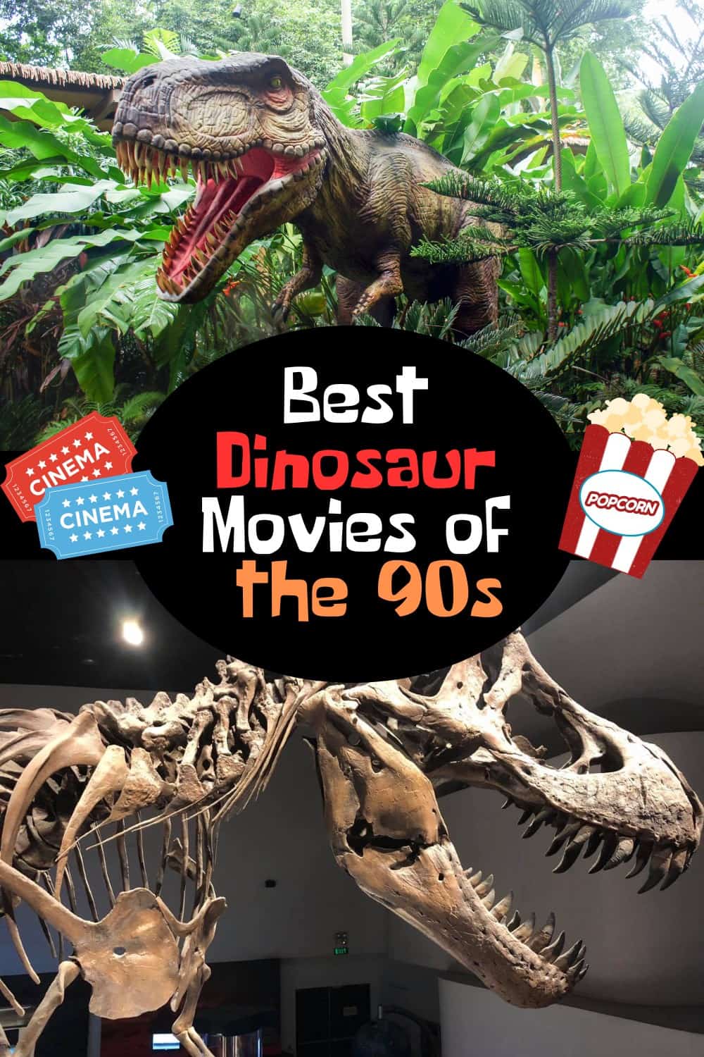 List of top 90s Dinosaur films
