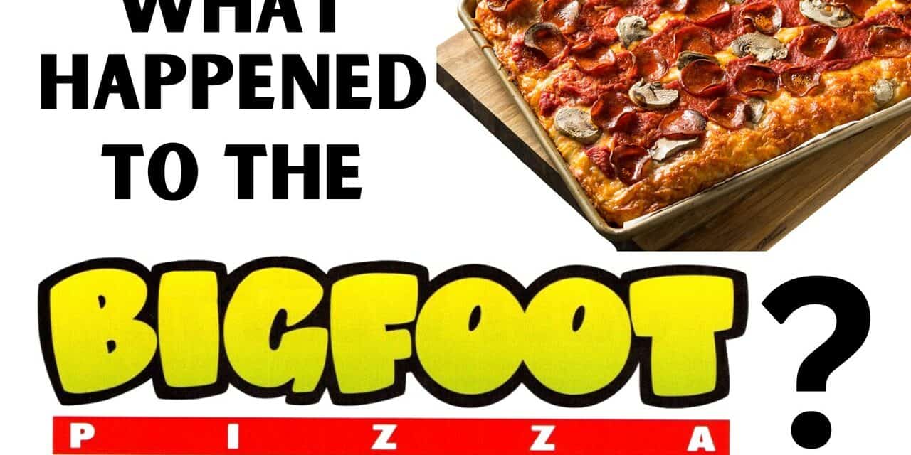 What Happened To The Pizza Hut Bigfoot Pizza?