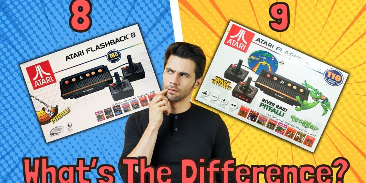 What Is The Difference Between The Atari Flashback 8 & The Atari Flashback 9?
