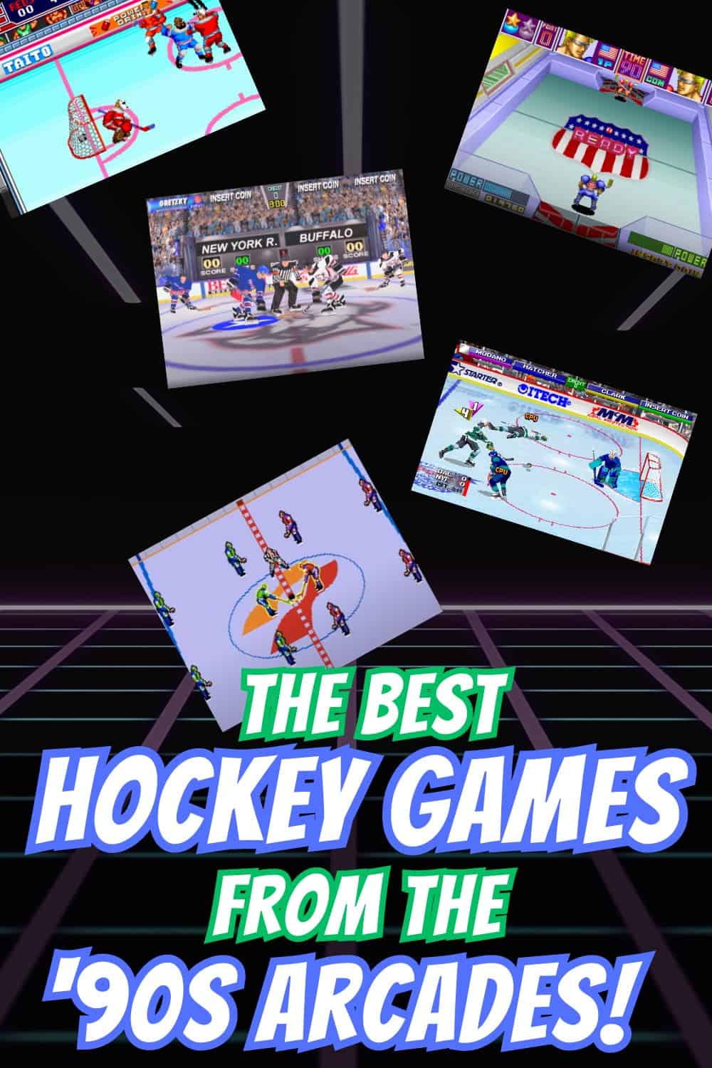 List of 90s Hockey Video Games