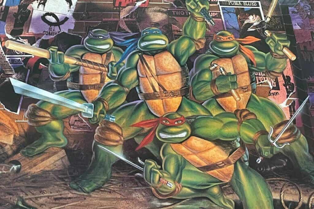 The balance of the Ninja Turtles