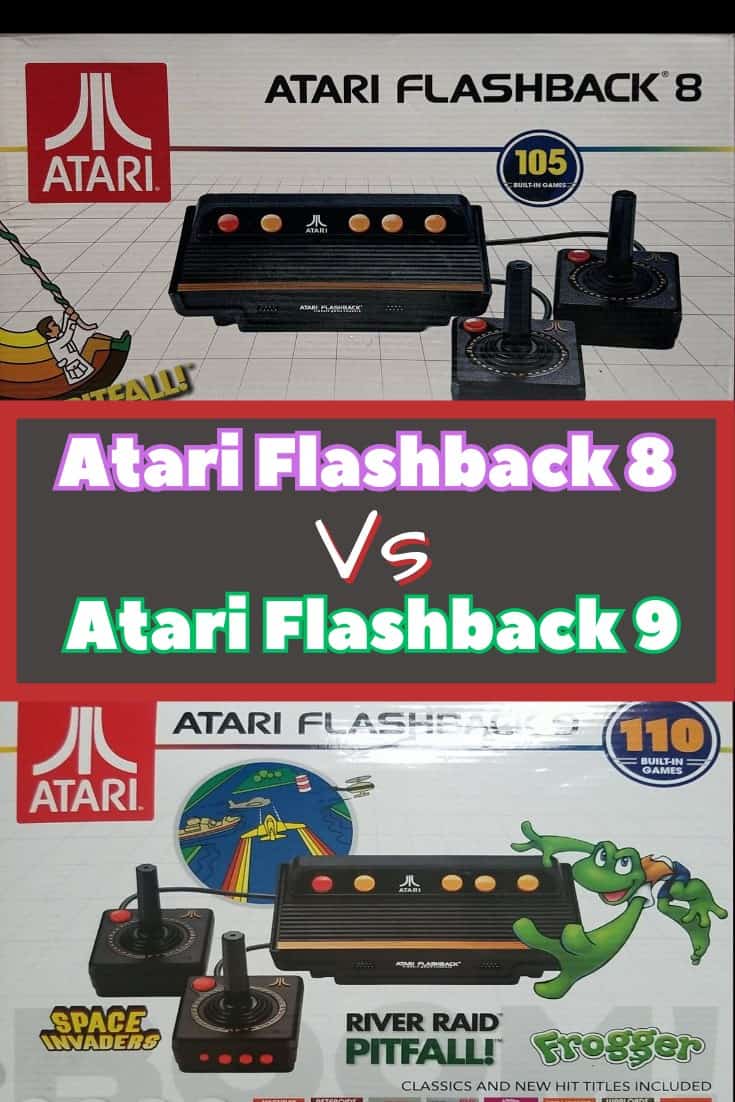 Atari Flashback 8 vs Atari Flashback 9