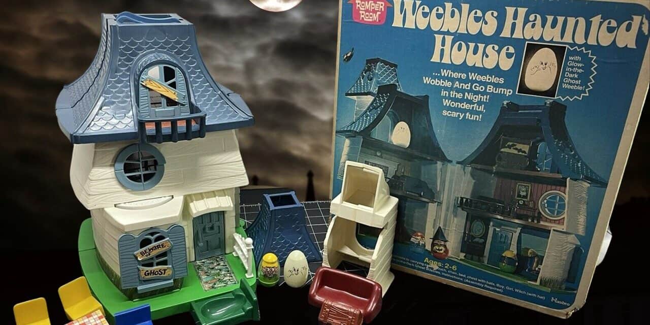 Who Remembers The Weebles Haunted House Playset?