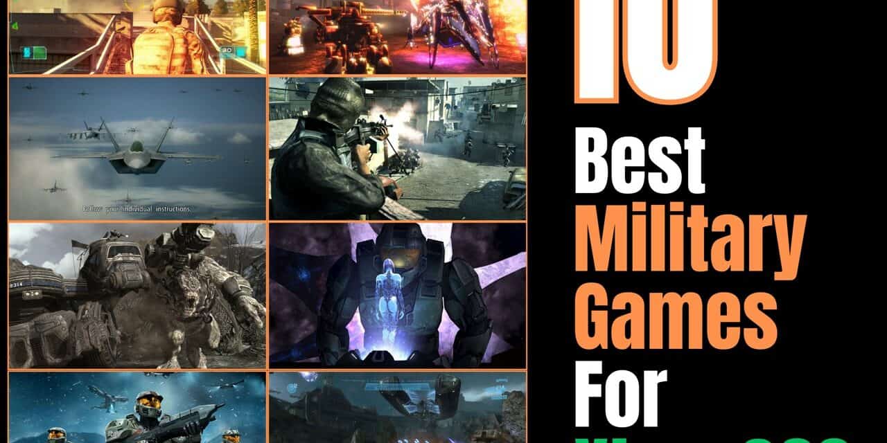 10 Best Military / War Games For Microsoft Xbox 360