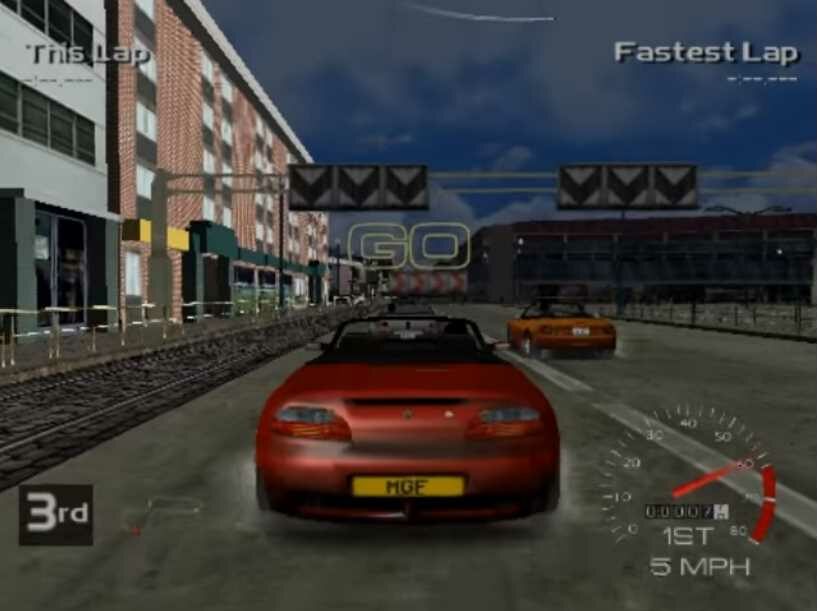 Metropolis Street Racer For The Sega Dreamcast