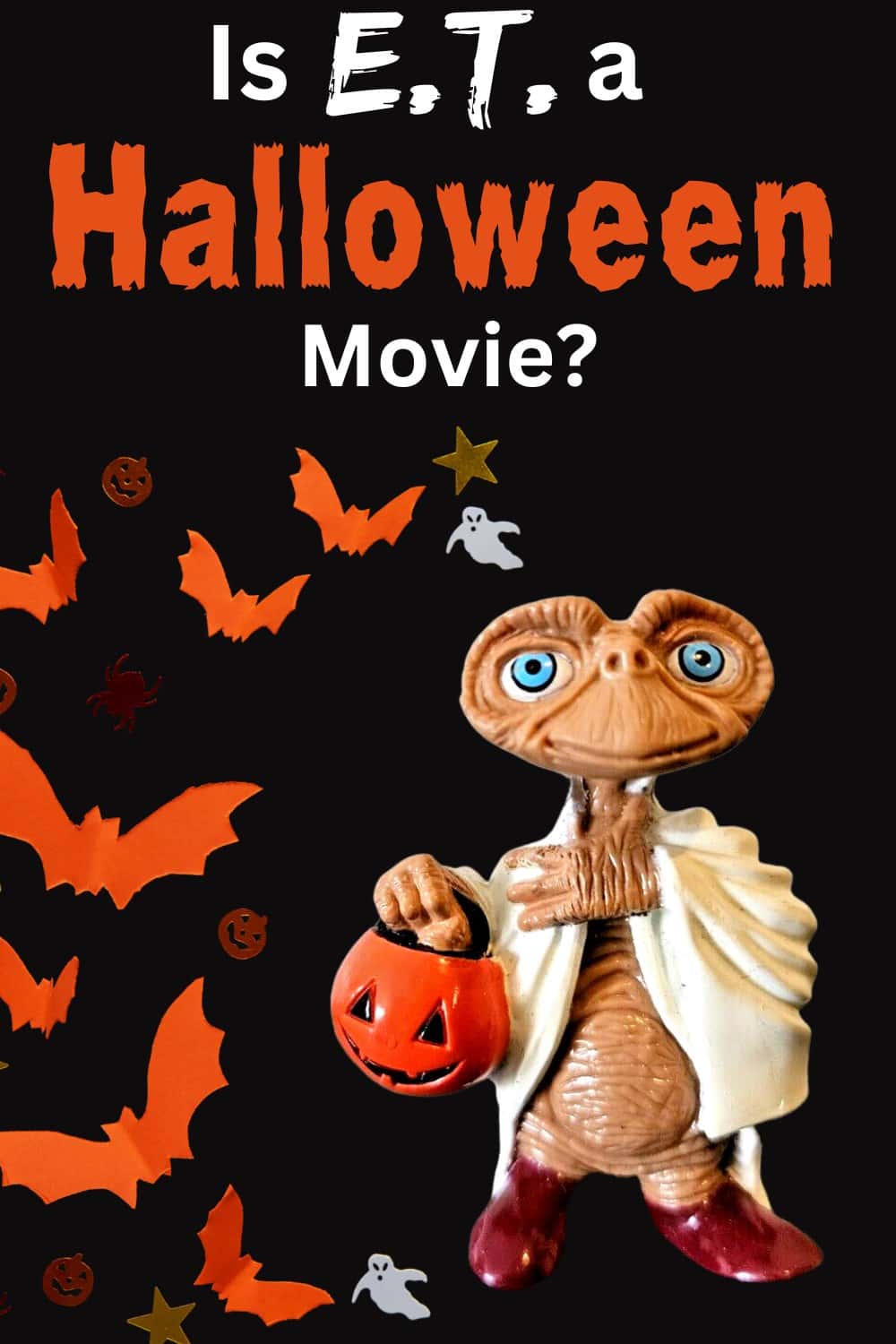 No, E.T. is not a Halloween movie