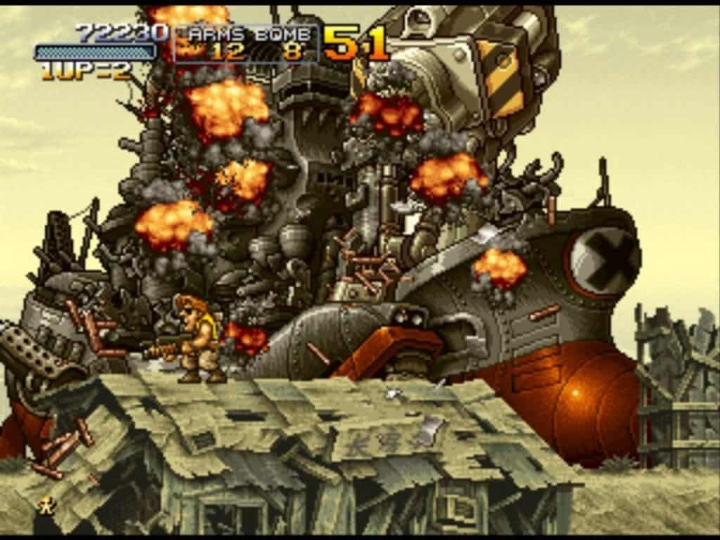 Metal Slug X one of the best games for Neo Geo