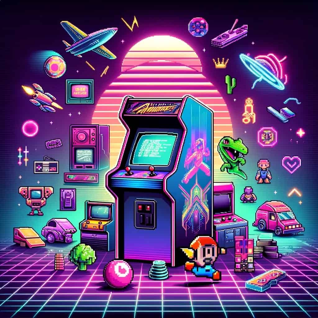 Retro Gaming in the 80s and 90s